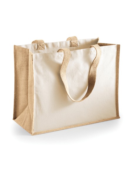 W-W422-Printers Jute Classic Shopper