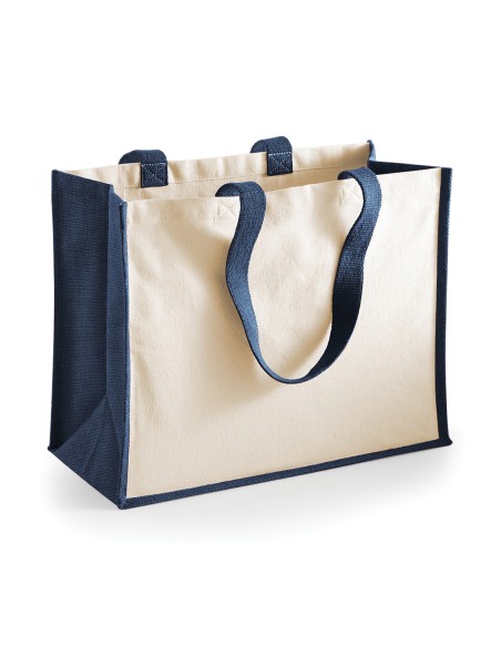 W-W422-Printers Jute Classic Shopper