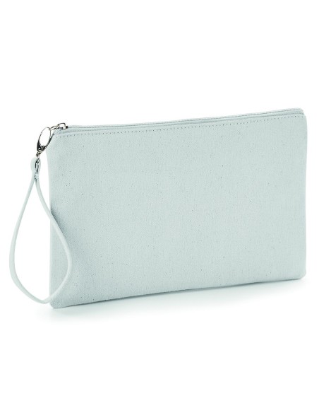 W-W520-Canvas Wristlet Pouch
