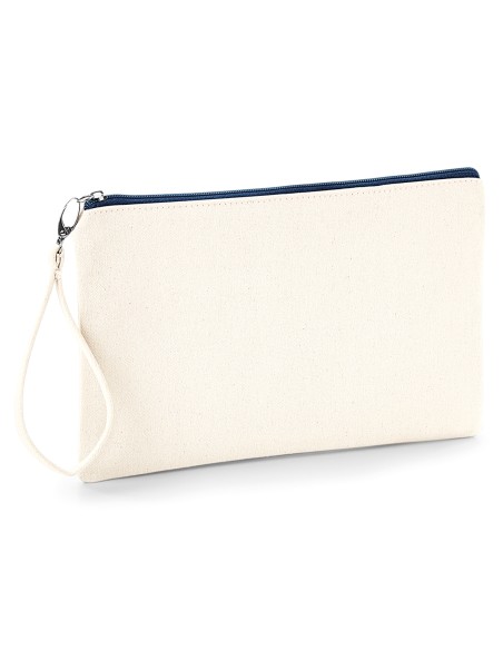 W-W520-Canvas Wristlet Pouch