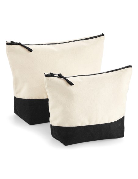 W-W544-Dipped Base Canvas Accessory Bag