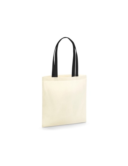 W-W801C-EarthAware® Organic Bag for Life - Contrast Handles