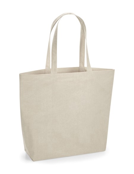 W-WM285-Maxi Sac Biologique Réutilisable Teinté Naturellement