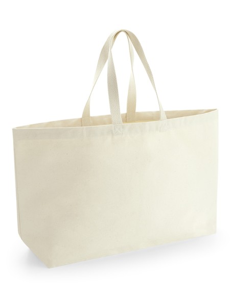 W-WM696-Sac Fourre-Tout en Toile Oversize