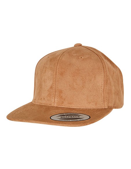 Y-6089SU-Suede Leather Snapback