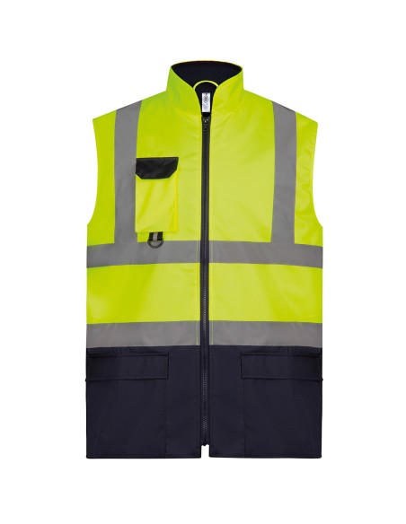 Y-HV005-Hi-Vis Two-Tone Bodywarmer