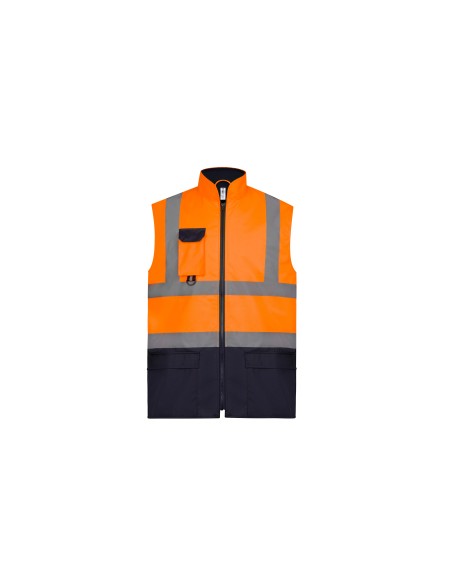 Y-HV005-Hi-Vis Two-Tone Bodywarmer
