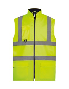 Y-HV005-Hi-Vis Two-Tone Bodywarmer