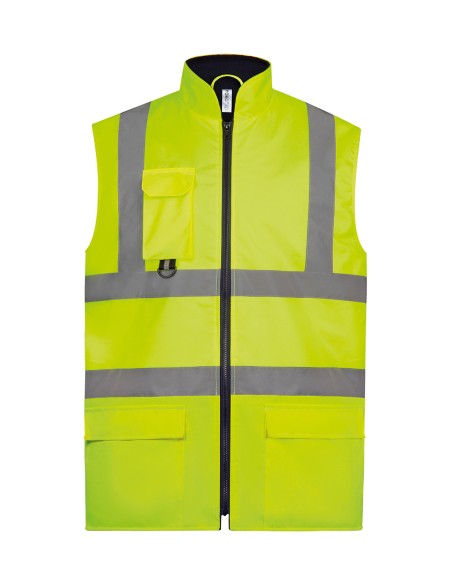 Y-HV005-Hi-Vis Two-Tone Bodywarmer