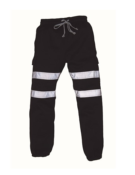 Y-HV018T-Hi-Vis Cargo Trousers With Knee Pad Pockets