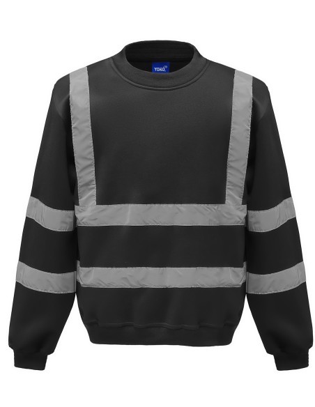 Y-HVJ510-Hi-Vis Sweatshirt