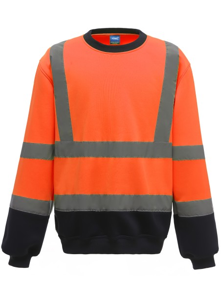 Y-HVJ510-Hi-Vis Sweatshirt