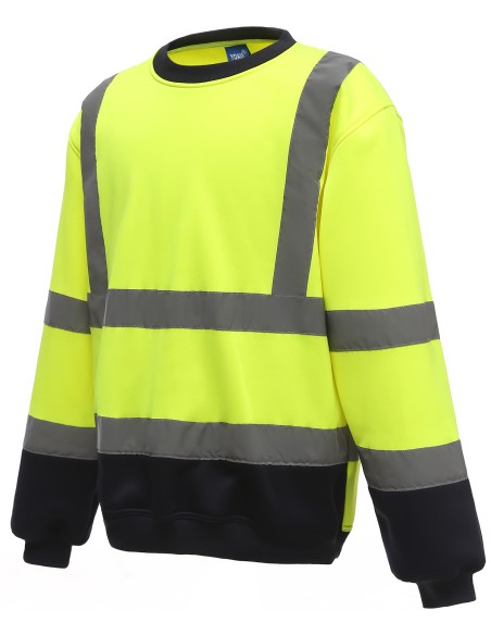 Y-HVJ510-Hi-Vis Sweatshirt