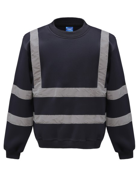 Y-HVJ510-Hi-Vis Sweatshirt