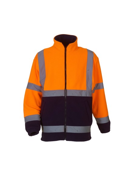 Y-HVK08-Hi-Vis Fleece Jacket