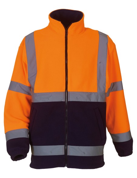 Y-HVK08-Hi-Vis Fleece Jacket
