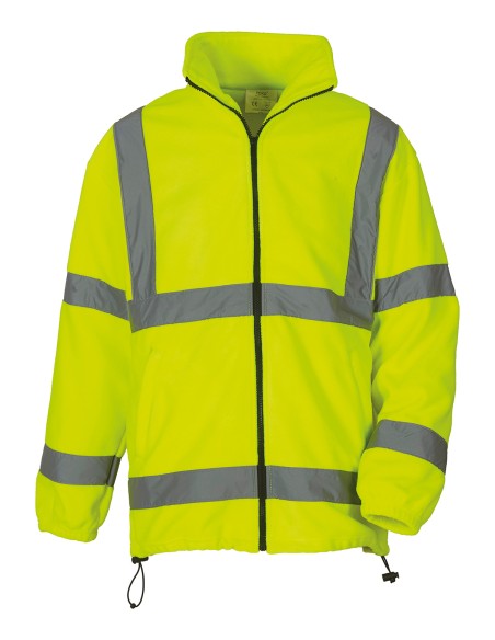 Y-HVK08-Hi-Vis Fleece Jacket