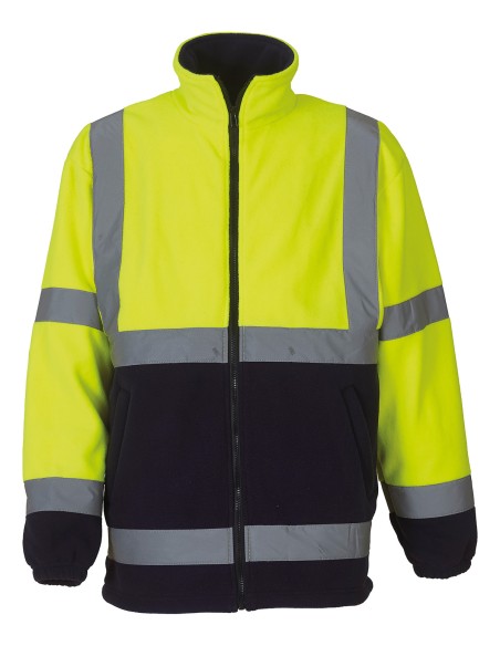 Y-HVK08-Hi-Vis Fleece Jacket