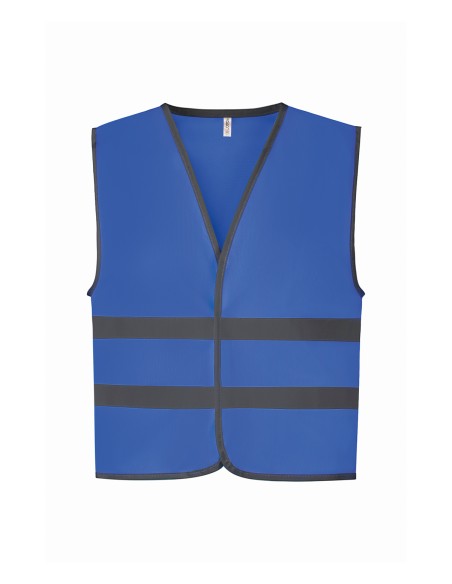 Y-HVW102CH-Gilet haute visibilité à 2 bandes et bordure réfléchissante pour enfants (HVW102CH)