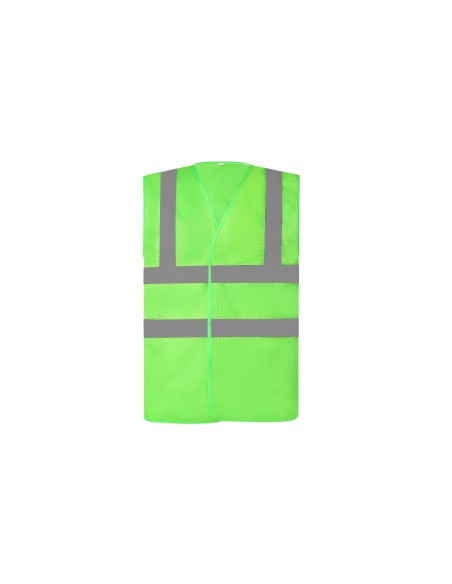 Y-HVW120-Hi-Vis Top Cool Recycled Open Mesh Waistcoat