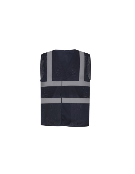 Y-HVW120-Hi-Vis Top Cool Recycled Open Mesh Waistcoat