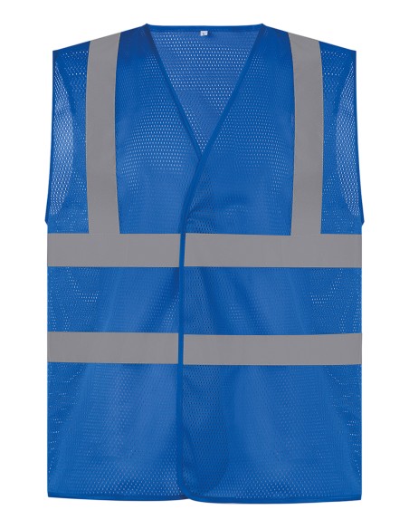 Y-HVW120-Hi-Vis Top Cool Recycled Open Mesh Waistcoat