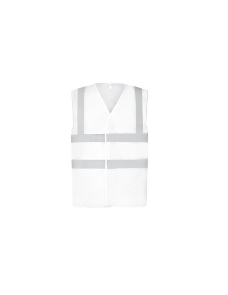 Y-HVW120-Hi-Vis Top Cool Recycled Open Mesh Waistcoat