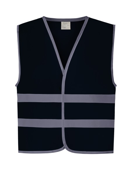 Y-YK102-Gilet haute visibilité à 2 bandes et bordure réfléchissante pour enfants (HVW102CH)