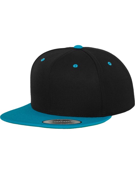 Y-YP002-Casquette snapback classique bicolore (6089MT)