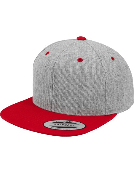 Y-YP002-Casquette snapback classique bicolore (6089MT)