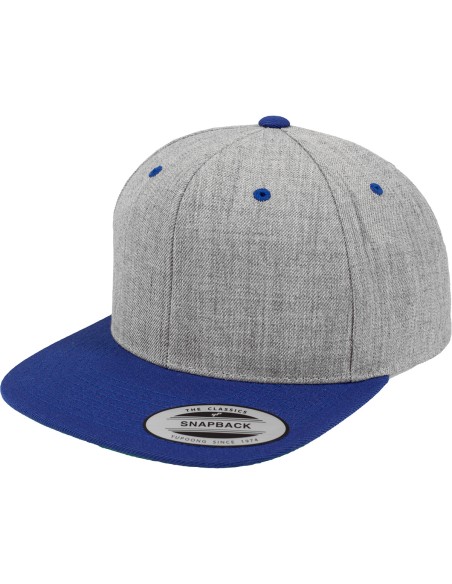 Y-YP002-Casquette snapback classique bicolore (6089MT)