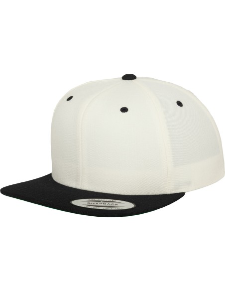 Y-YP002-Casquette snapback classique bicolore (6089MT)