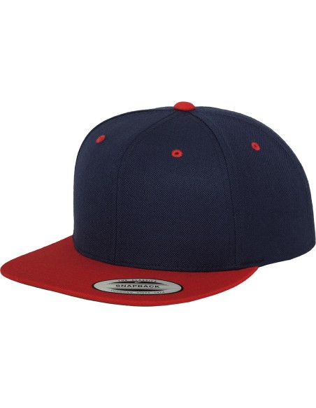 Y-YP002-Casquette snapback classique bicolore (6089MT)