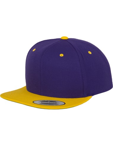 Y-YP002-Casquette snapback classique bicolore (6089MT)