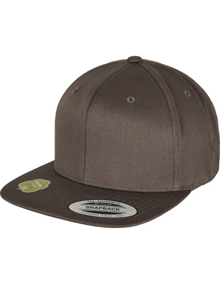 Y-YP086-Casquette à bouton-pression en coton bio (6089OC)