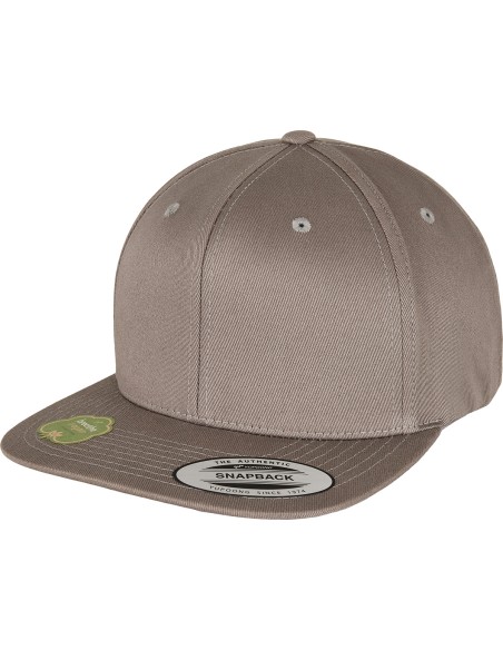 Y-YP086-Casquette à bouton-pression en coton bio (6089OC)