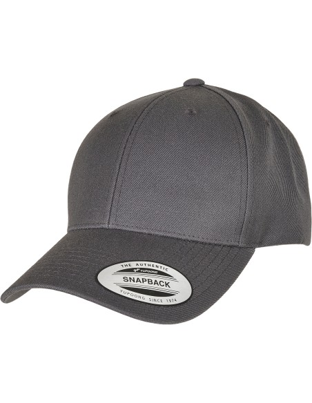 Y-YP240-Casquette snapback premium à visière courbée (6789M)