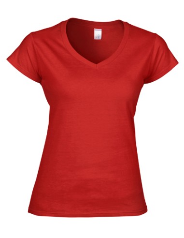G-64V00L-Softstyle® Womens V-Neck T-Shirt