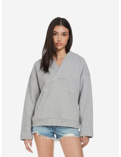 EPF-EP400-Women's V Neck Hoodie