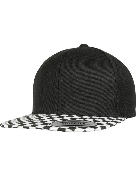 F-6089CB-Checkerboard Snapback