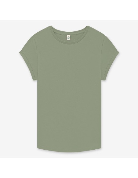 EPF-EP16-Women's Rolled Sleeve T-shirt