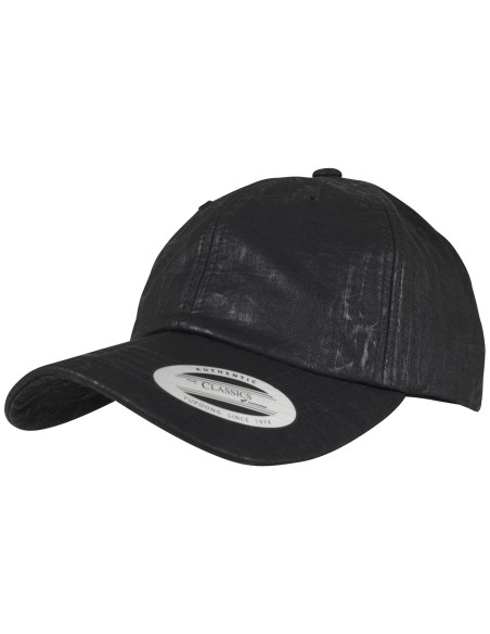 F-6245C-Casquette profil bas enduite (6245C)