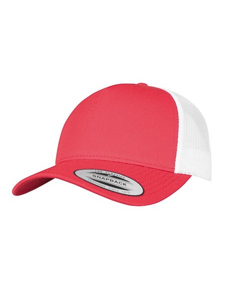 F-6506T-5-Panel Retro Trucker 2-Tone Cap