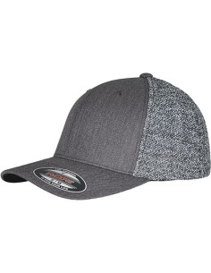 F-6511MM-Flexfit Trucker Melange Mesh Cap