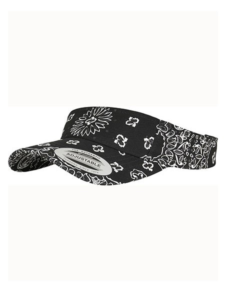 F-8888BP-Bandana Print Visor