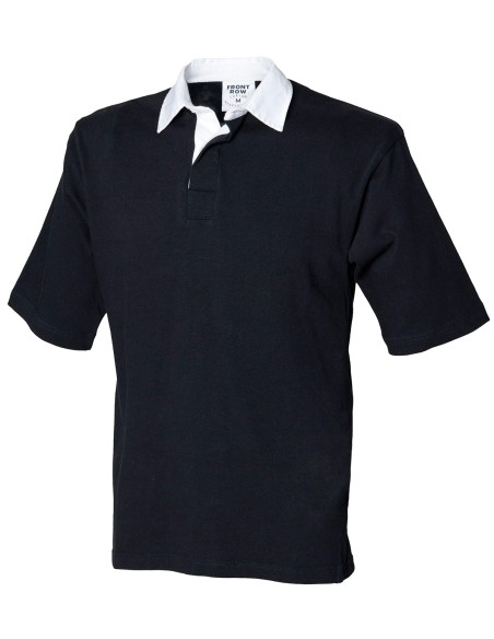 F-FR003-Polo de rugby à manches courtes