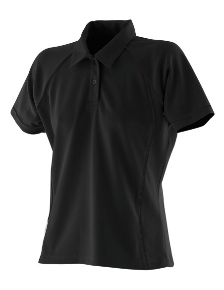 F-LV371-Ladies Piped Performance Polo