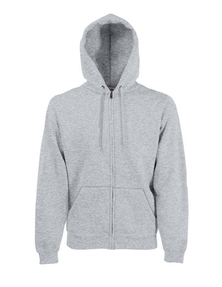 F-SS822-Sweat-shirt à capuche zippé Premium 70/30