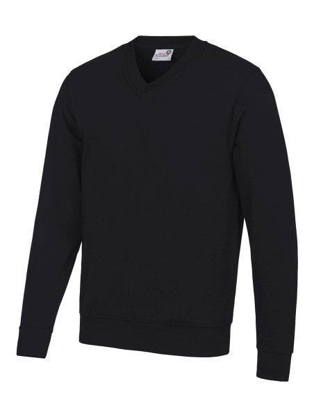 A-AC003-Sweat-shirt col V Senior Academy