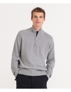 A-EA061-Wakhan 1/4 Zip Sustainable Sweater